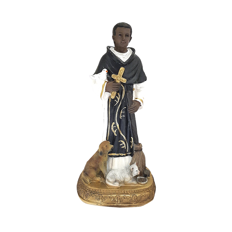 figura san martin porres estatua