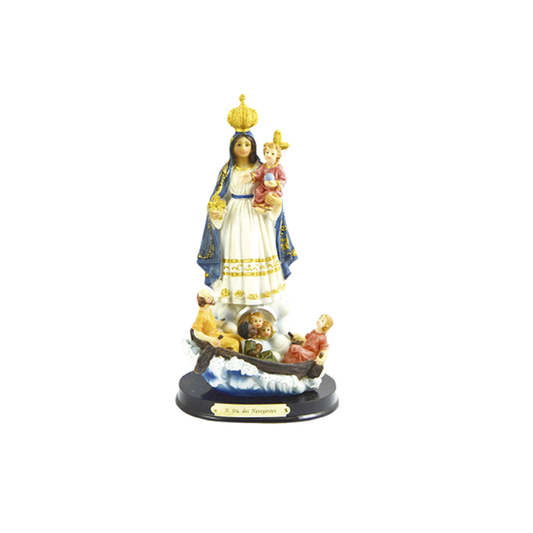 figura virgen caridad cobre estatua