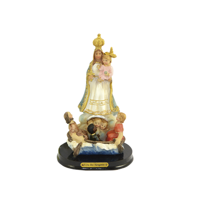 figura virgen caridad cobre estatua