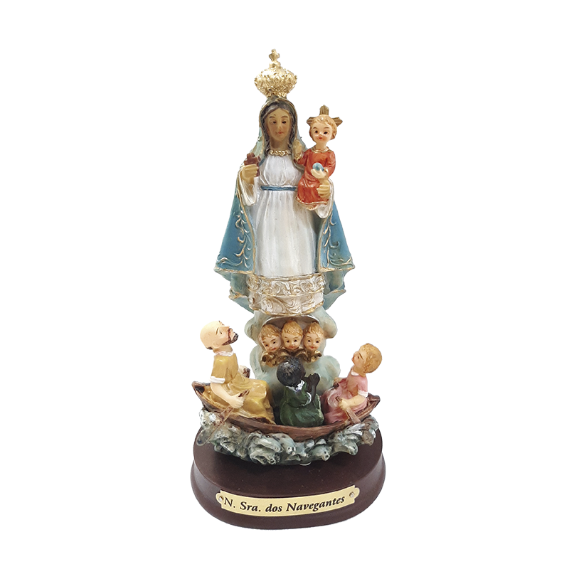 figura virgen caridad del cobre