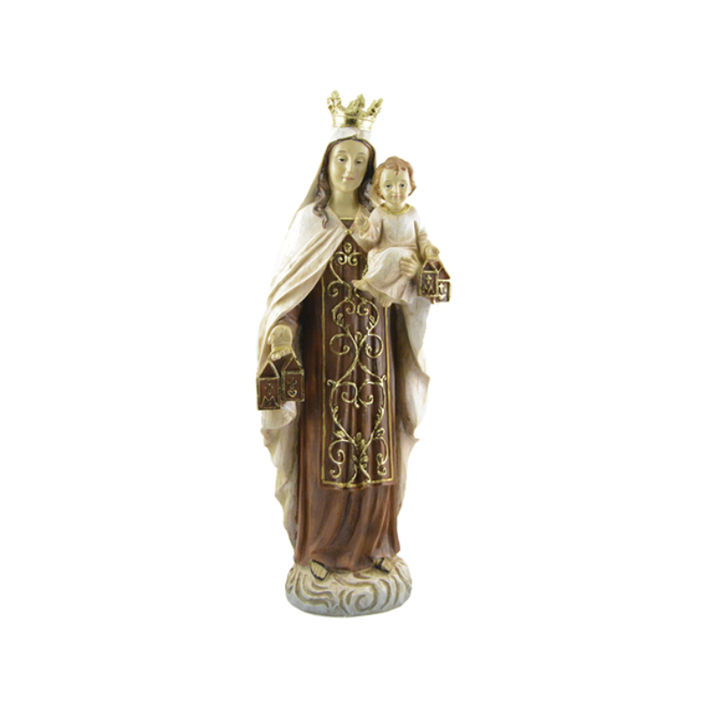 figura virgen carmen estatua