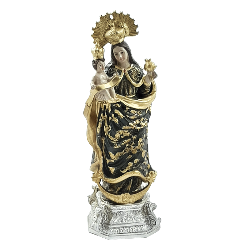 figura virgen de la cinta estatua