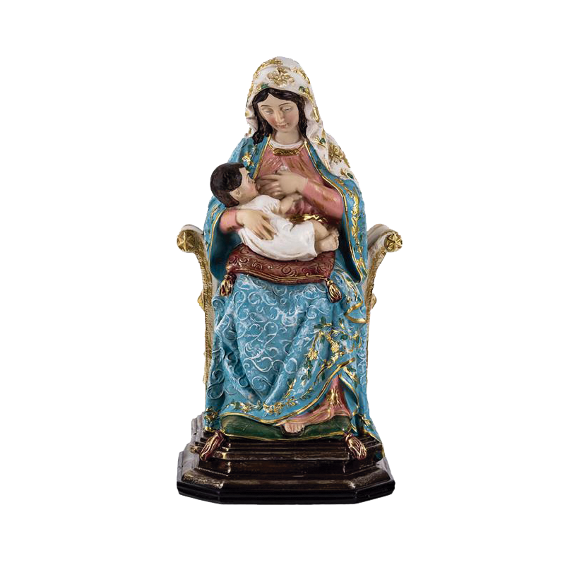 figura virgen de la leche estatua