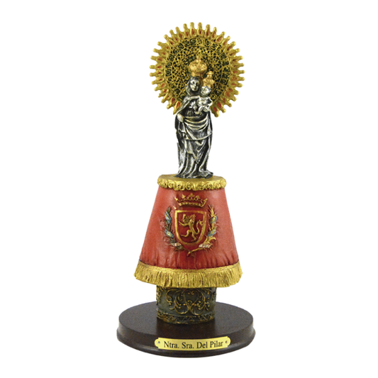 figura virgen del pilar estatua