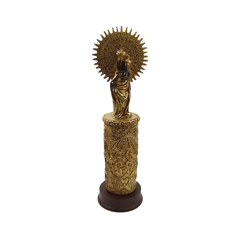 figura virgen del pilar estatua