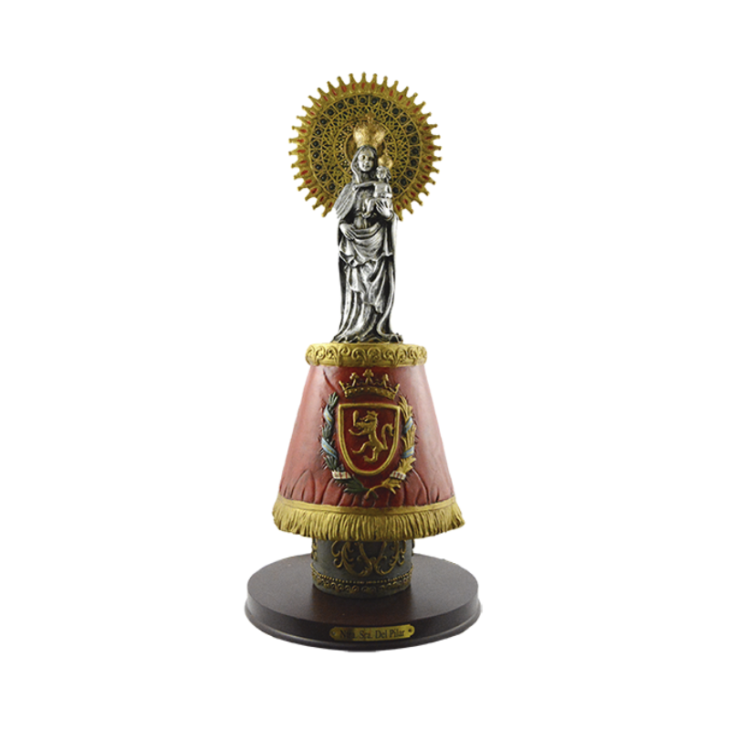 figura virgen del pilar estatua