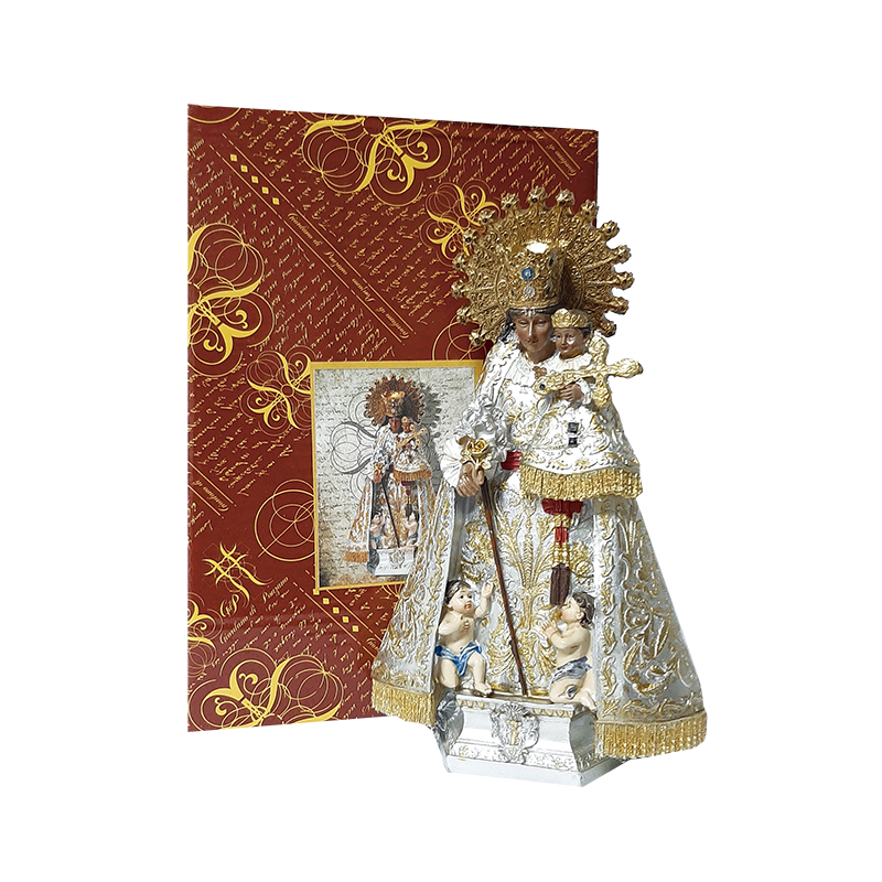 figura virgen desamparados estatua