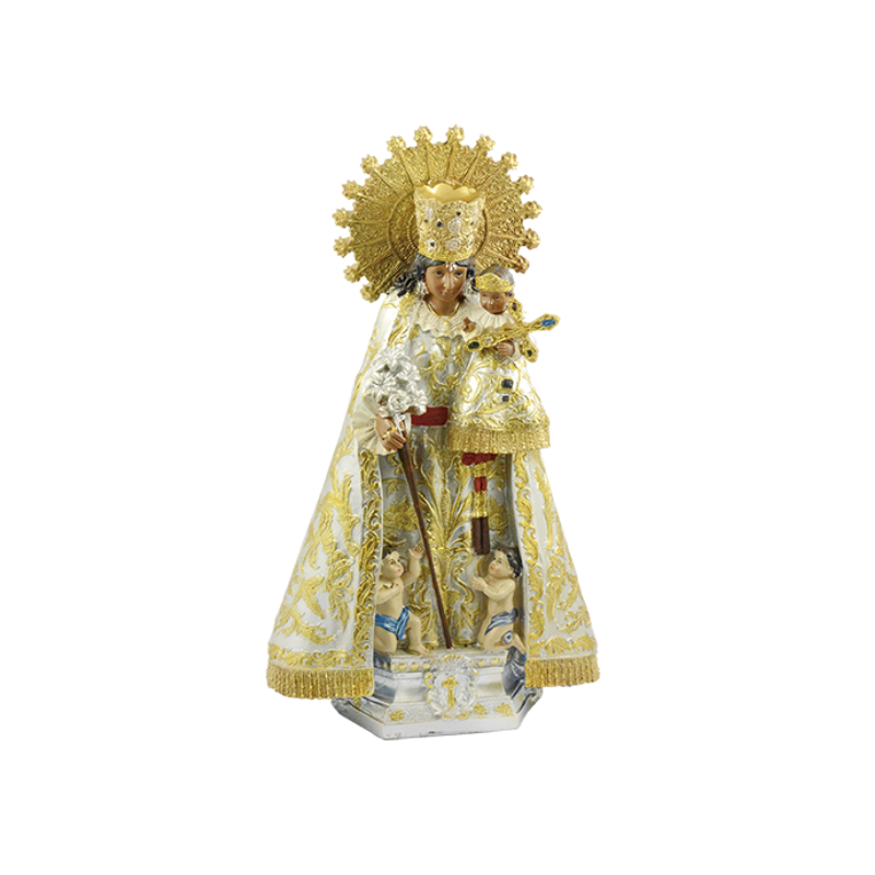 figura virgen desamparados estatua