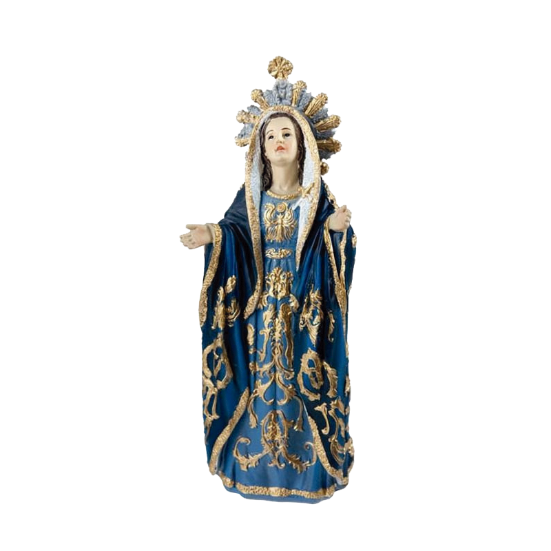 figura virgen dolorosa estatua