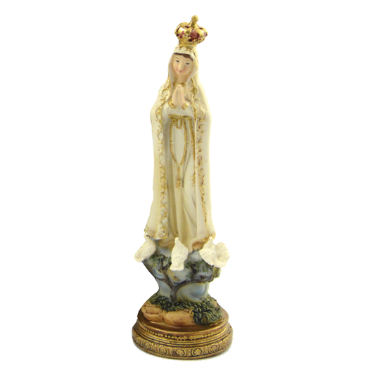 figura virgen fatima estatua