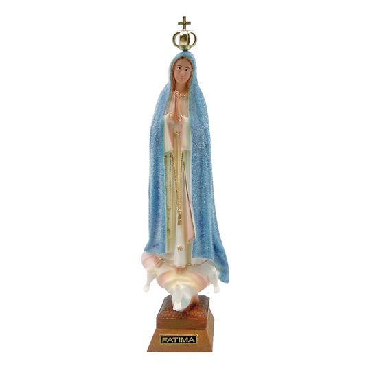 figura virgen fatima estatua