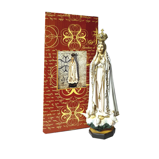 figura virgen fatima estatua