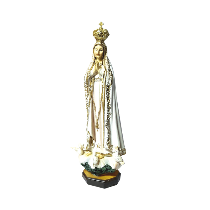 figura virgen fatima estatua