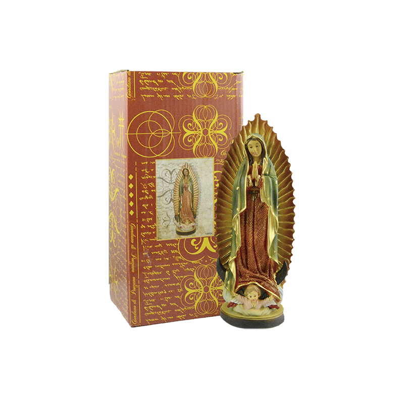 figura virgen guadalupe estatua