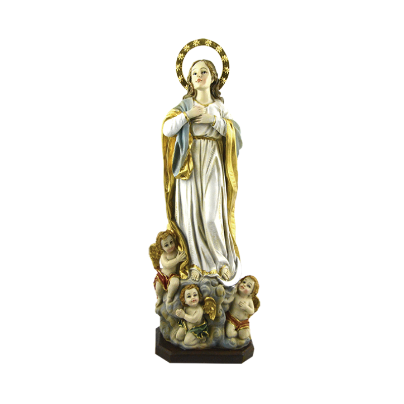 figura virgen inmaculada concepcion estatua