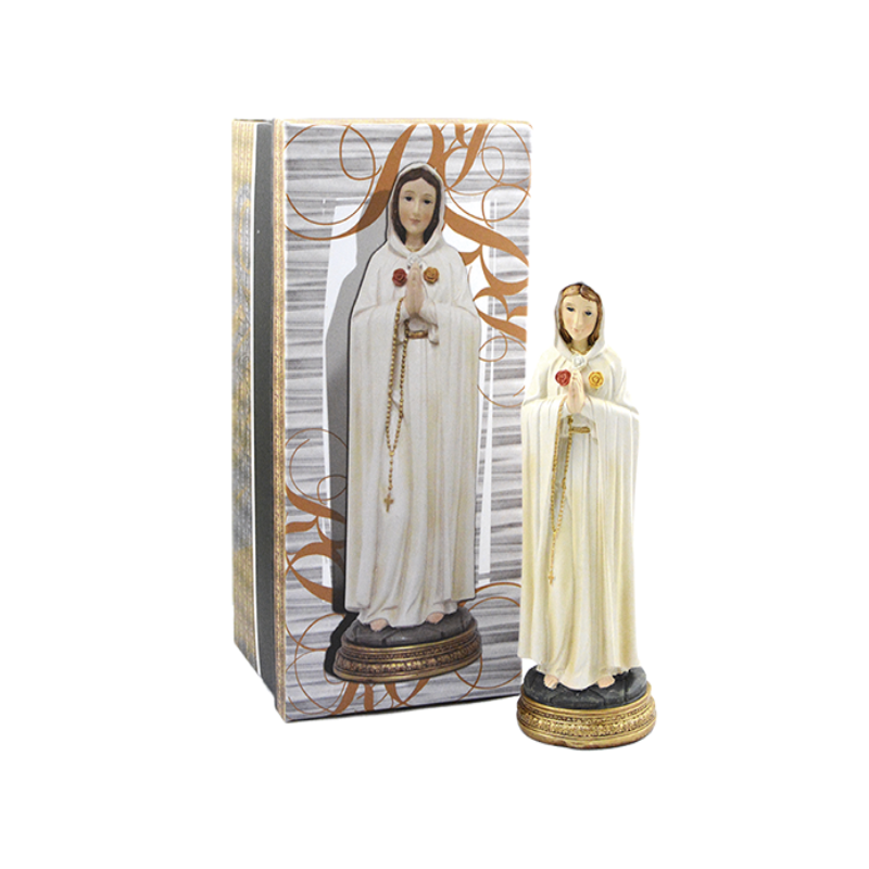 figura virgen maria rosoa mistica estatua