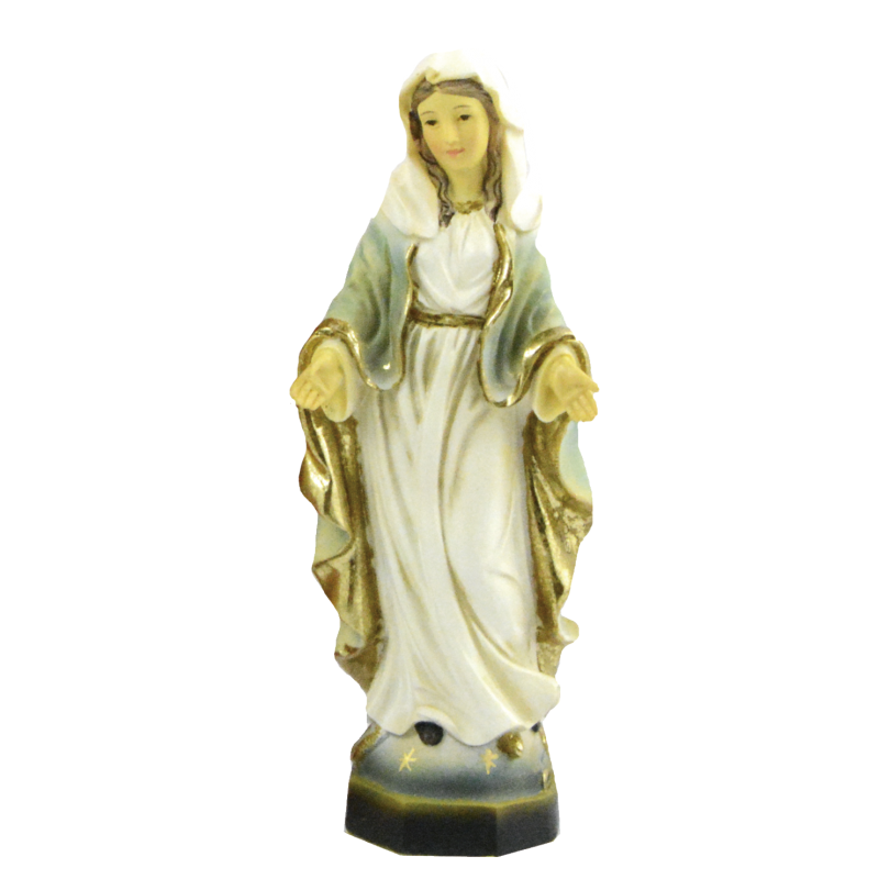 figura virgen milagrosa estatua