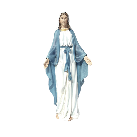 figura virgen milagrosa estatua