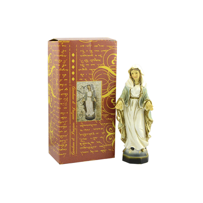 figura virgen milagrosa estatua