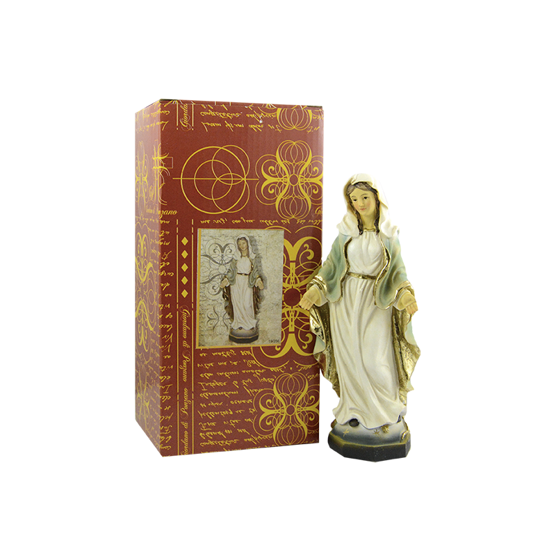 figura virgen milagrosa estatua