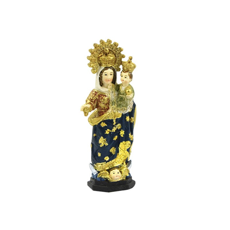 figura virgen rosario estatua