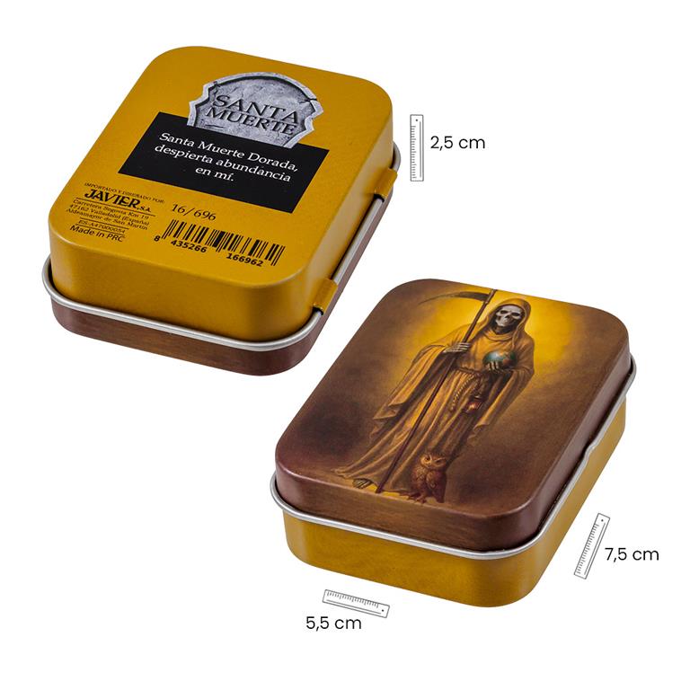 imagen holy death gold golden