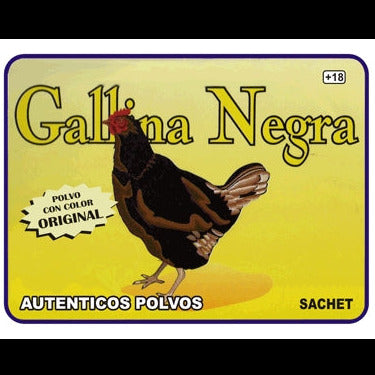 black hen powder sachet