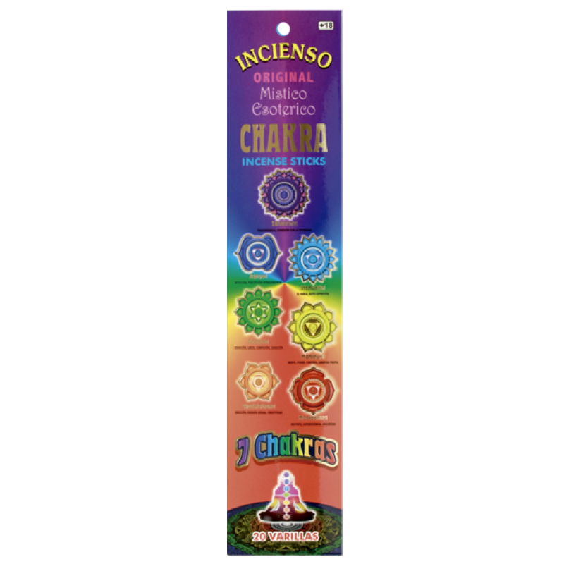 incense 7 chakra stick
