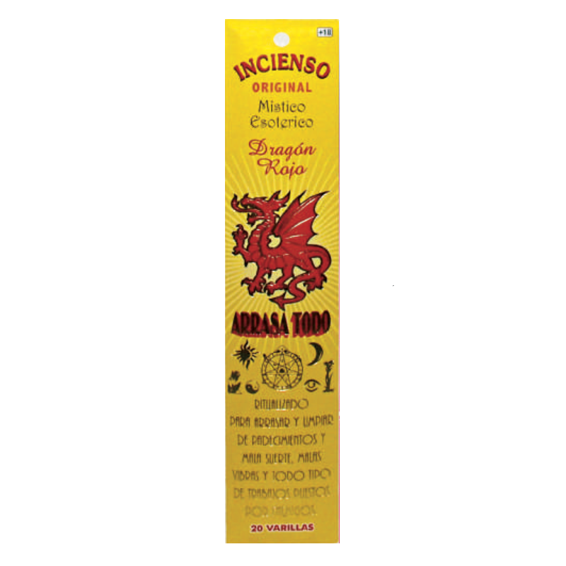 red dragon stick incense removel all