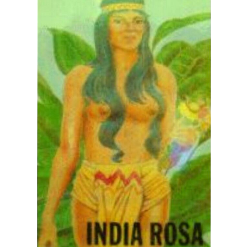 indian rose card