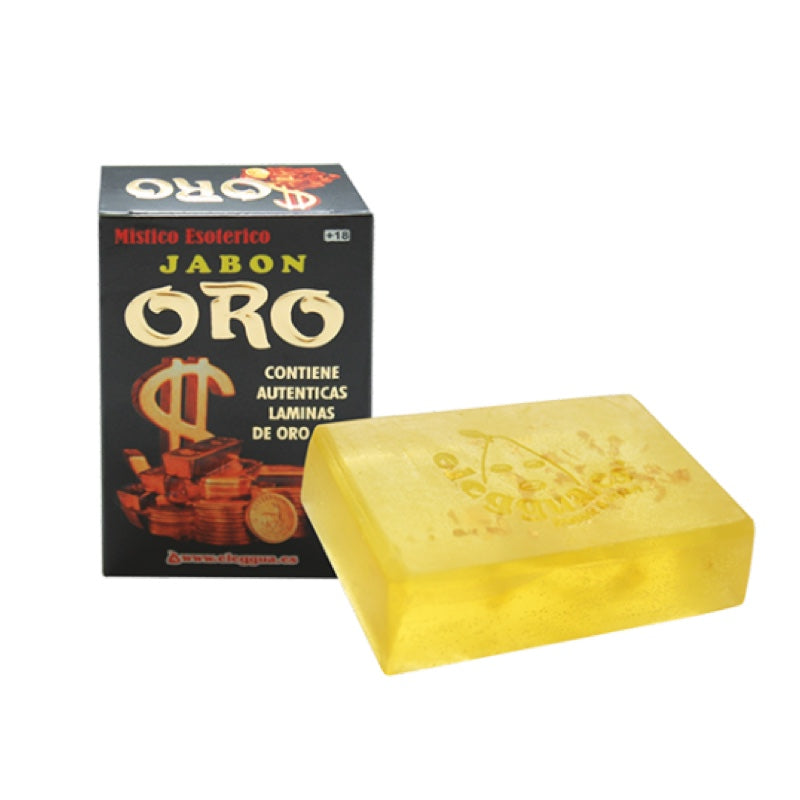 jabon con oro esoterico