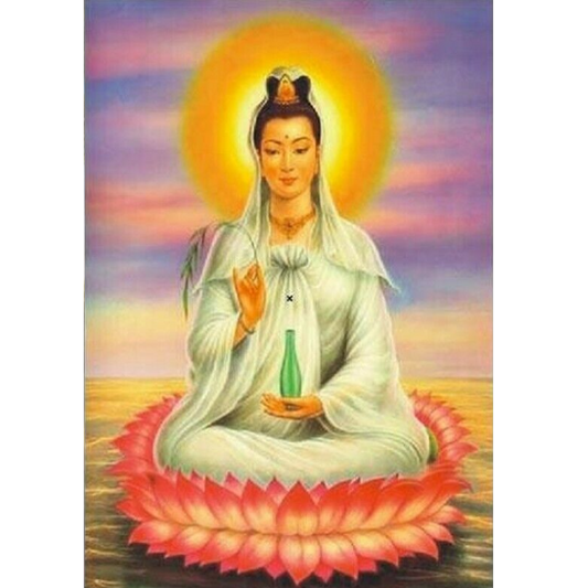 Goddess of Compassion card santeria