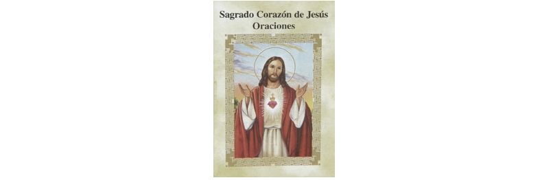 prayer book sacred heart jesus