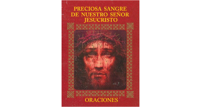 prayer book Blood of Jesus Christ