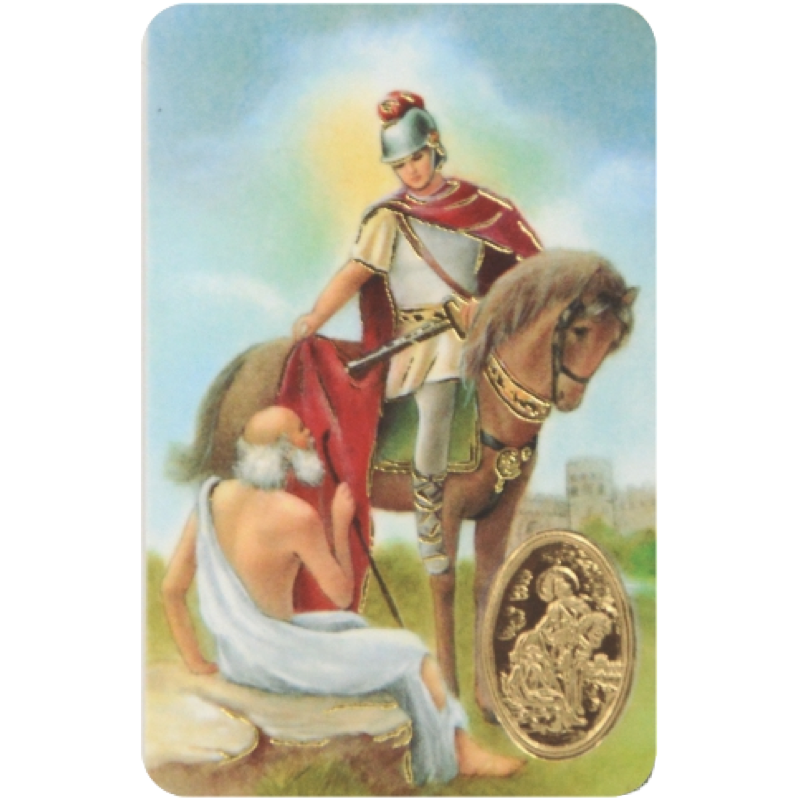 martin tours card medal