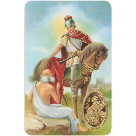 martin tours card medal