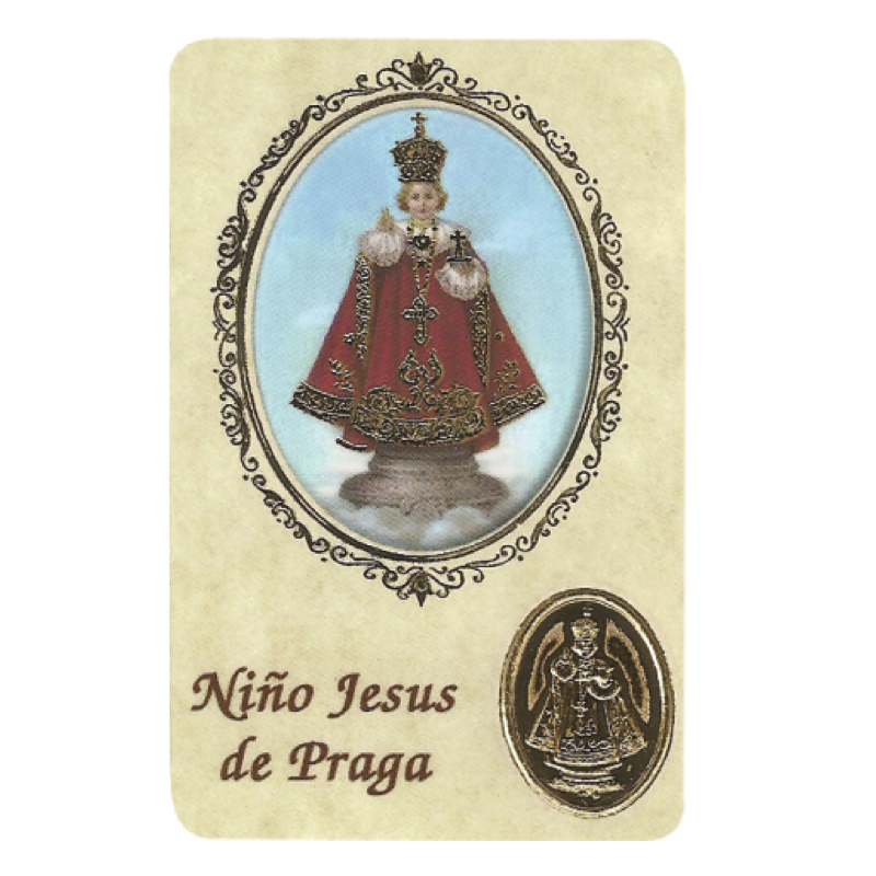 child prague card medal