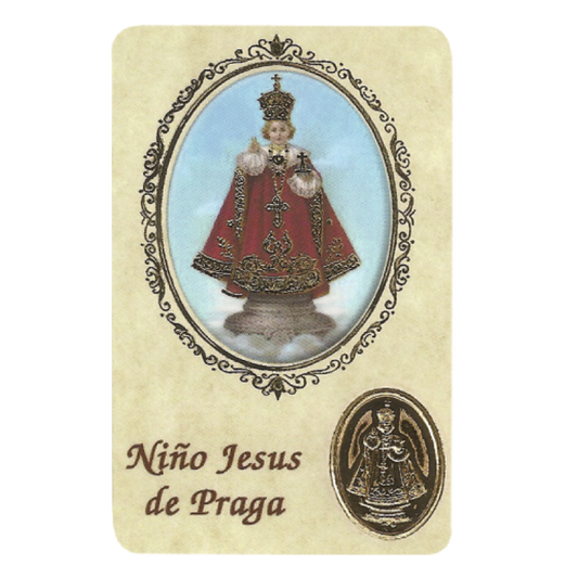 child prague card medal