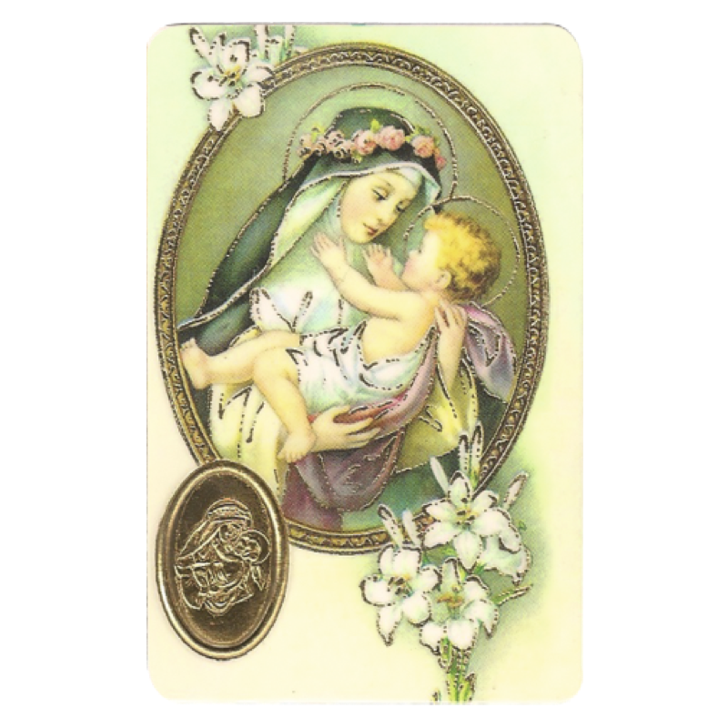 rose of lima card medal
