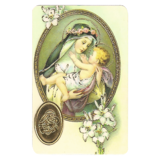 rose of lima card medal