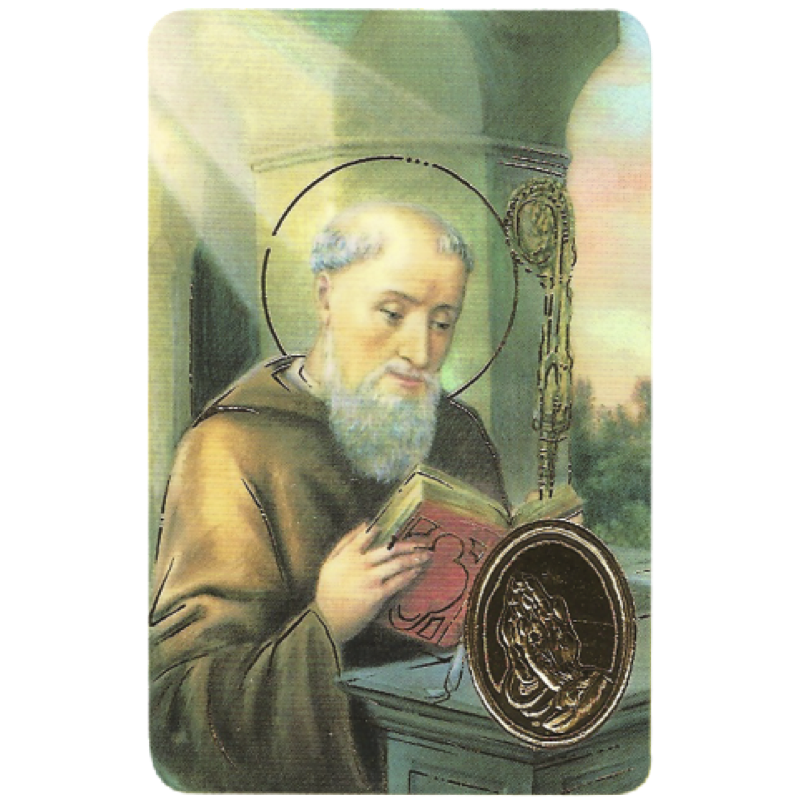 benedict religious card
