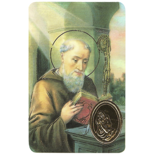 benedict religious card