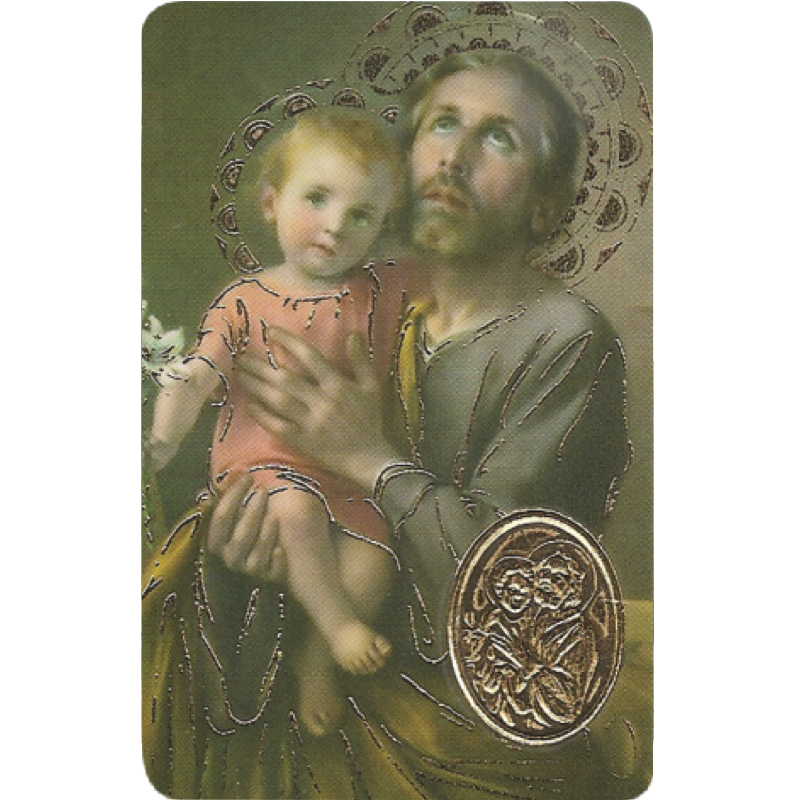 Saint Joseph card