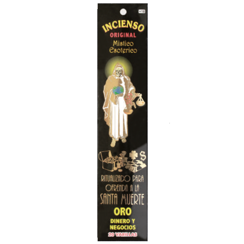 holy death golden incense stick