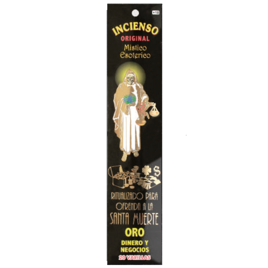 holy death golden incense stick