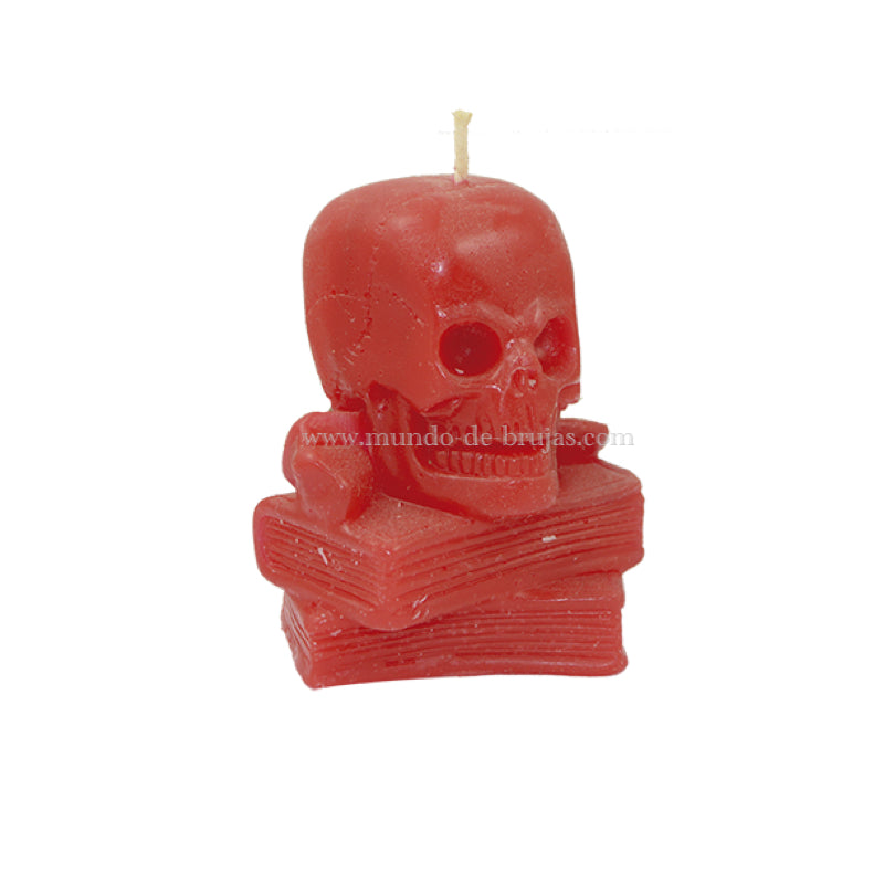 vela calavera libro rojo