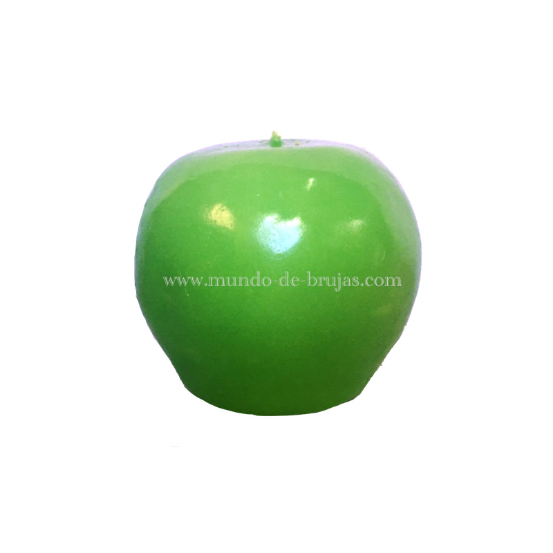 manzana verde vela