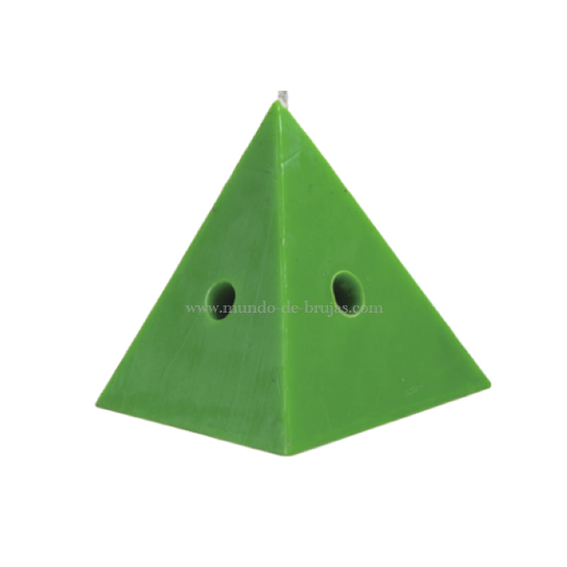 vela piramide carga verde