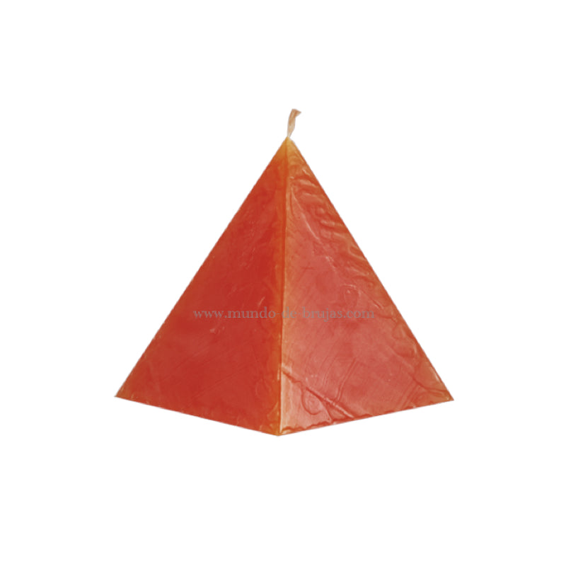 vela piramide roja