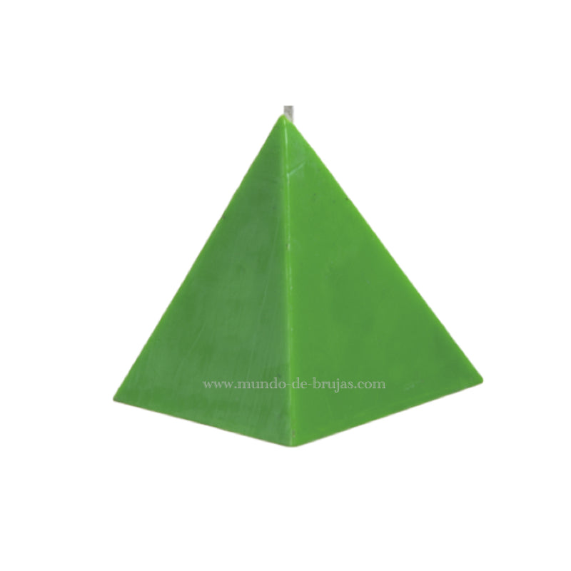 vela piramide verde